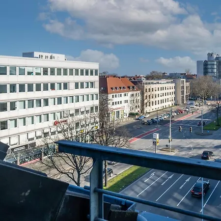 Stylisches Penthouse Zentral Tischfussball 100M2 Wii Hannover Exterior photo